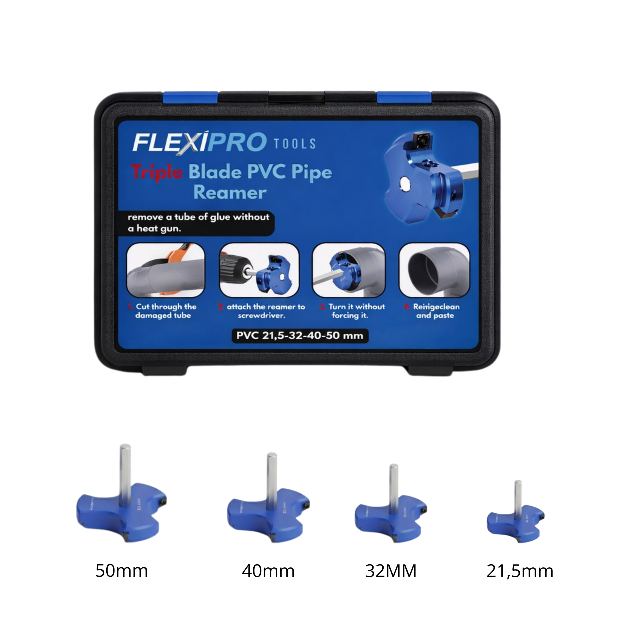 PVC Reamer – 3 Blades